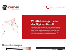 Tablet Screenshot of digineo.de
